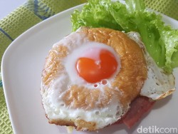 Resep Praktis: Doughnut Fried Eggs