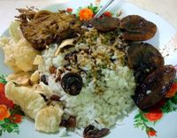 Aduh, Enaknye! Nasi Ulam Dagangan Si Doel