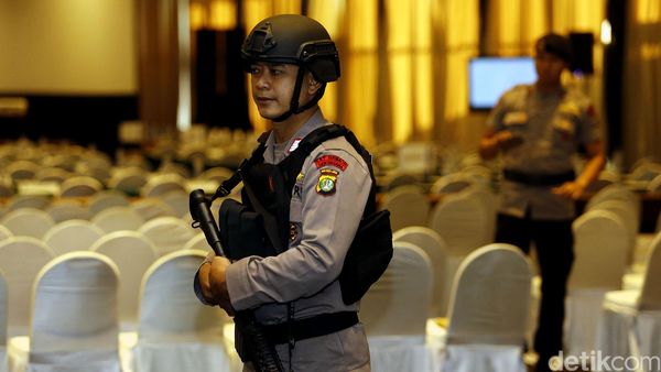 Jelang KLB PSSI, Tim Gegana Amankan Hotel Mercure