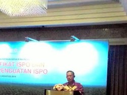 Darmin Serahkan Sertifikat ISPO Pada 35 Perusahaan Sawit