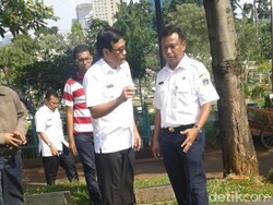 Wagub DKI Djarot ke 2 TPU di Karet, Turut Bongkar Makam Fiktif
