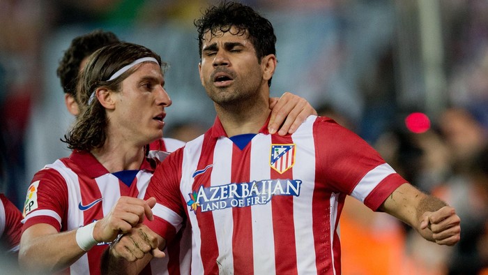 Filipe Luis Ingin Main Bareng Lagi dengan Diego Costa