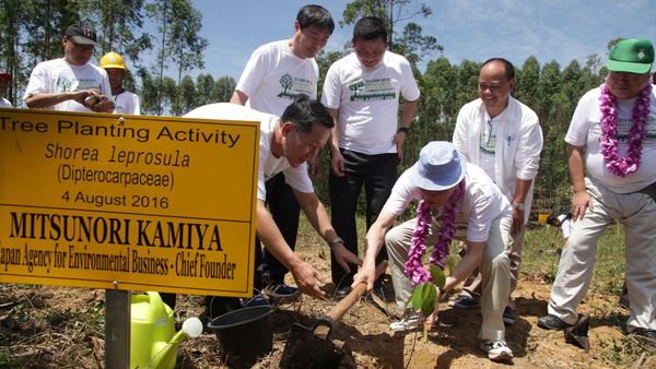 Penanaman Pohon di Siak, Riau Penanaman Pohon di Siak, Riau
