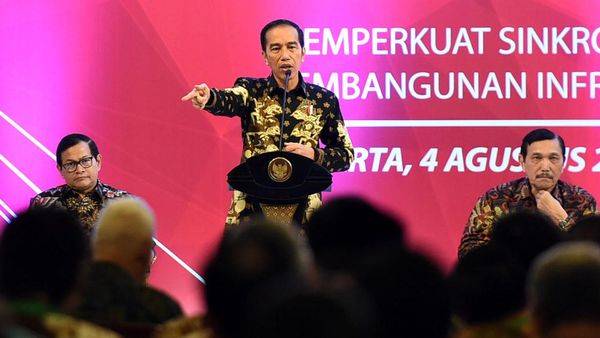 Jokowi Pimpin Rapat Bahas TPID