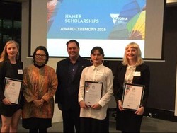 Empat Mahasiswa Asal Victoria Belajar di Indonesia