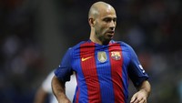 Saat kasus pajak Messi berjalan, pemain Barcelona lain menyusul ditelisik. Javier Mascherano dinyatakan bersalah oleh pengadilan, dia dijatuhi denda 800.000 euro dan kurungan 12 bulan setelah mengemplang pajak senilai 1,5 juta euro di 2011 dan 2012 (Foto: Nils Petter Nilsson/Ombrello/Getty Images)