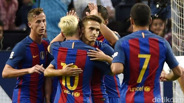 Barcelona Tundukkan Leicester 4-2