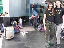 Pengalaman Dua Model Cantik Mendaki Gunung Rinjani