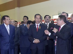 Disaksikan Jokowi, Menteri BUMN Sanjung Bos Telkom