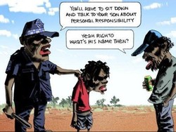 Kartun The Australian Dinilai Serang Orang Aborigin