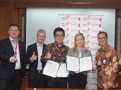 Telkom Gandeng Telstra Berburu Startup di Asia