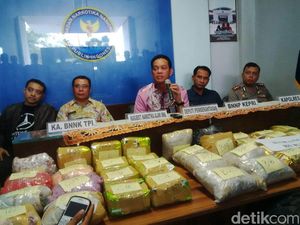 BNN soal Operasi di Kepri: Total Sabu 71 Kg dan Ekstasi 120 Ribu Butir