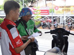 Honda Beri Diskon Servis Pengemudi Ojek Online
