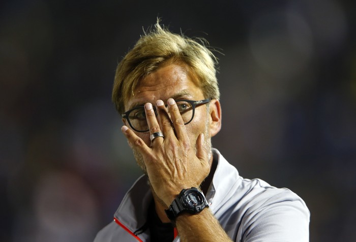 Football - Liverpool v Chelsea - International Champions Cup - Rose Bowl, Pasadena, California, United States of America - 27/7/16
Liverpool manager Juergen Klopp after the match
Reuters / Mike Blake
Livepic
