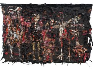 Gatot Pujiarto Tampilkan Lukisan Permadani di Art Stage Jakarta