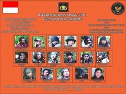 Tersisa 16 Orang Pengikut Santoso yang Masih Buron