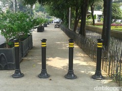 Perluas Trotoar Monas-Ratu Plaza, Pemprov DKI Siapkan Rp 200 M