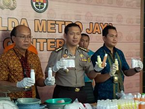 Polda Metro Bongkar Pabrik Rumahan Kosmetik Ilegal Mengandung Merkuri