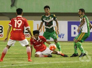 Persija Imbang 1-1 Melawan Mitra Kukar