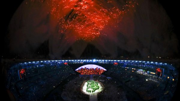 Meriahnya Pembukaan Olimpiade 2016