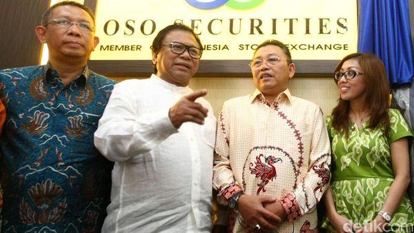 Oesman Sapta Hadiri Pembukaan Kantor Cabang OSO Securitas