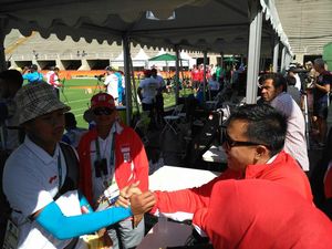 Menpora Semangati Ika Yuliana dkk. di Rio