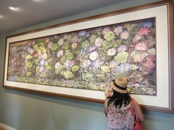 Melihat Lukisan Cat Air Terbesar di Desa Seniman Hua Hin, Thailand