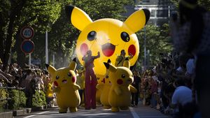 Gemes! Aksi Ribuan Pikachu Serbu Yokohama