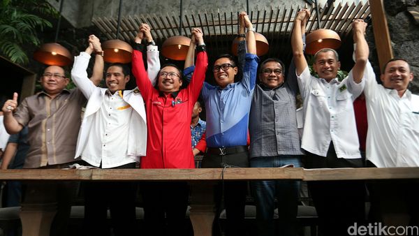 7 Parpol Bentuk Koalisi Kekeluargaan untuk Pilgub DKI