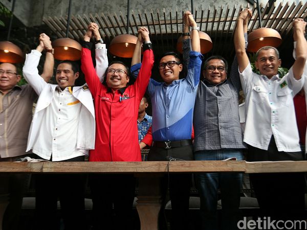 7 Parpol Bentuk Koalisi Kekeluargaan untuk Pilgub DKI