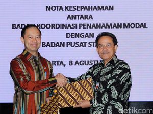 BKPM & BPS Berbagi Data Investasi