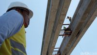 Pembangunan LRT Palembang Terus Dikebut