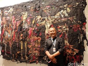 Gatot Pujiarto, Seniman yang Eksis dengan Lukisan Permadani Figuratif