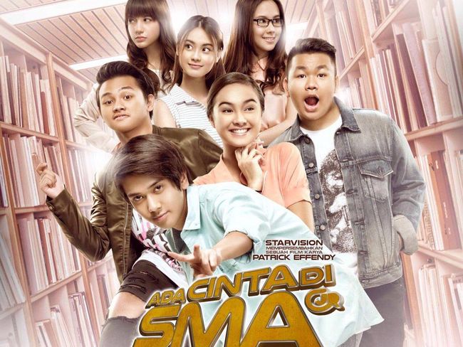 Aldi dan Kiki CJR Deg-degan Nonton Film 'Ada Cinta di SMA'