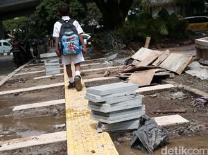 Kondisi Jalanan yang Seperti Ini Bikin Malas Jalan Kaki