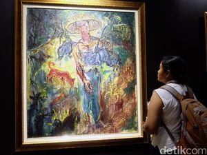 Pameran Mahakarya Affandi di Art Stage Jakarta