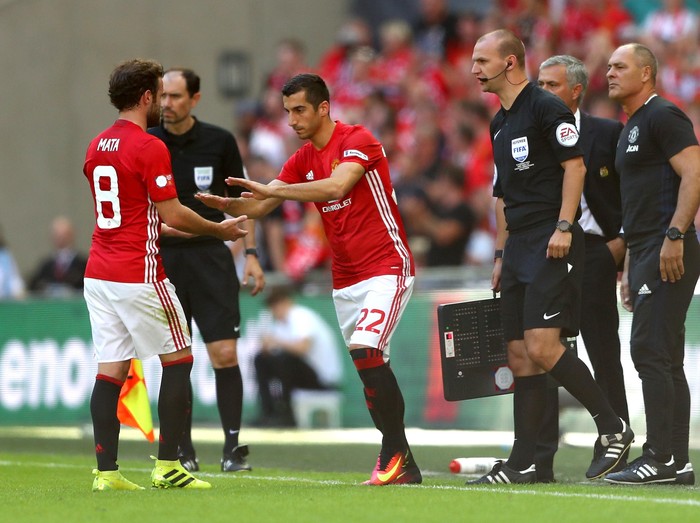 Mata Marah karena Diganti, Ini Penjelasan Mourinho