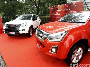Isuzu Luncurkan MU-X dan D-Max VGS Versi Baru