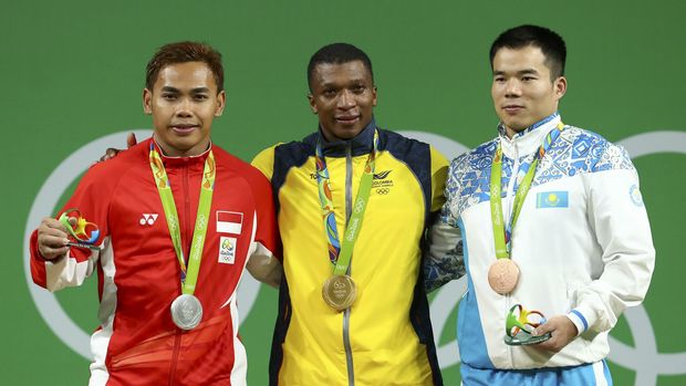 Eko Yuli mendapat medali perak di Olimpiade Rio De Janeiro pada 2016 lalu.