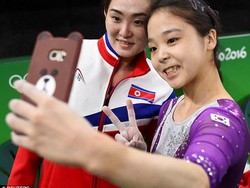 Selfie Atlet Olimpiade yang Menyatukan Dua Korea