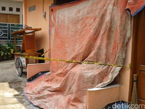 Rumah yang Terbakar Akibat Ledakan Gas di Ps Minggu Milik Pedagang Jamu