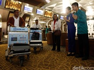 Suasana Terminal 3 Ultimate Jelang Penerbangan Perdana