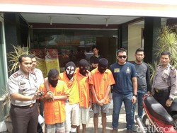 21 Kali Beraksi, Ketua Begal dan Anak Buahnya yang Masih Pelajar Dibekuk