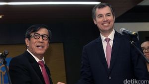 Yasonna Laoly Bertemu Menteri Kehakiman Australia