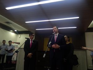 Menteri Kehakiman Australia Temui Yasonna Bahas Terorisme Hingga Imigran