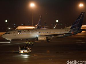 Perdana! 2 Pesawat Garuda Terbang dari Terminal 3 ke Indonesia Timur