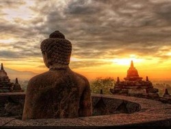 Sisi Lain Borobudur yang Seksi di Pagi Hari