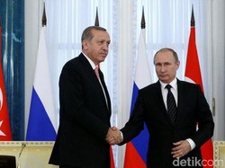 Bertemu, Erdogan dan Putin Siap Jalin Kembali Hubungan Turki-Rusia