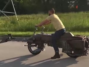 Motor Ini Dibuat Mirip Speeder Bike di Film Star Wars