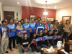 Arema Indonesia Optimistis Kembali ke Kancah Sepakbola Nasional